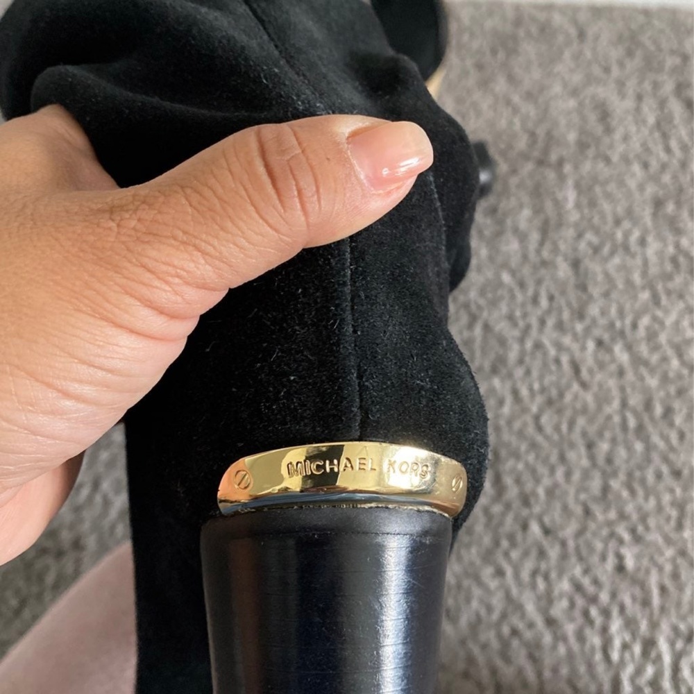 Michael Kors black tall boots - Picture 8 of 8